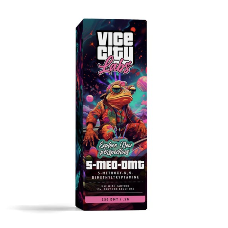 5-MeO-DMT Vape Cart 150mg .5ml - Vice City Labs