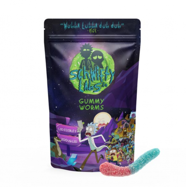 LSD Edible 200ug Schwifty Labs - Gummy Worm