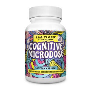 Limiteless Mushrooms Cognitive Microdose 30 Capsules