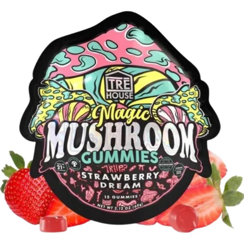 Tre House Magic mushroom gummies - Strawberry Dream